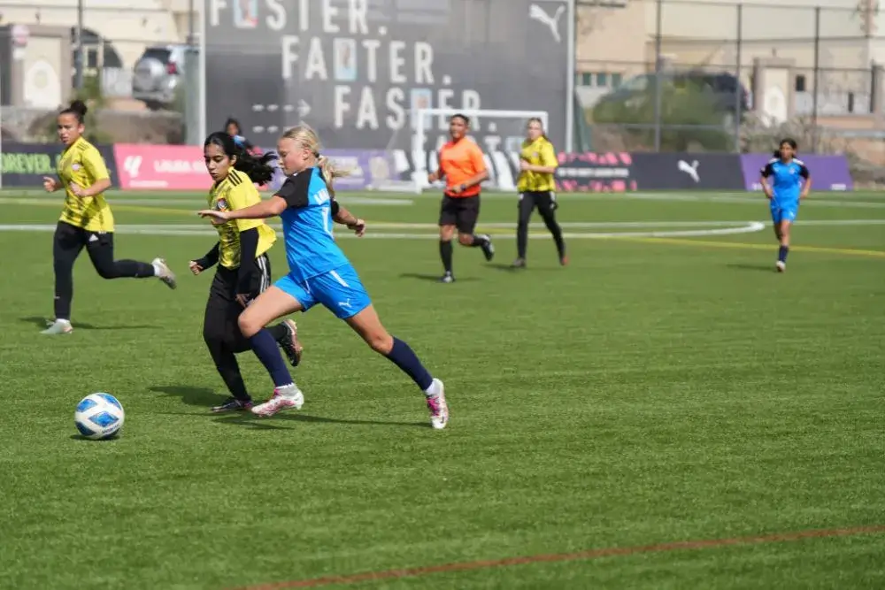 Girls Playing Football | Football Training in Dubai