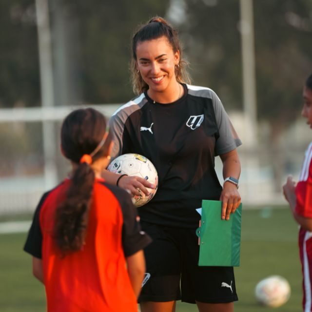 Dafne Martinez Girls Head Coach at LaLiga Academy Dubai