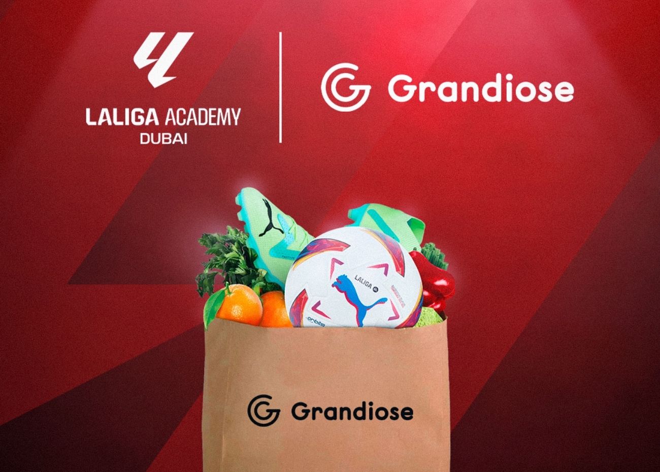 LaLiga Academy Dubai partners with Grandiose Supermarket