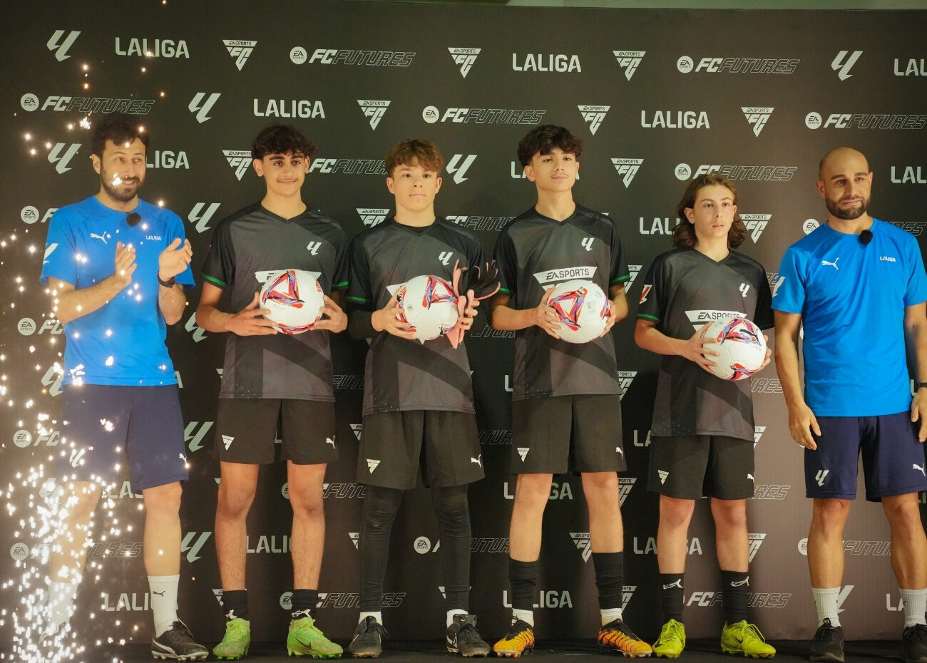 Ilia Azimi and Ribal Andary from LaLiga Academy Dubai has een selected by LaLiga Spain scouts to train in Spain (2)
