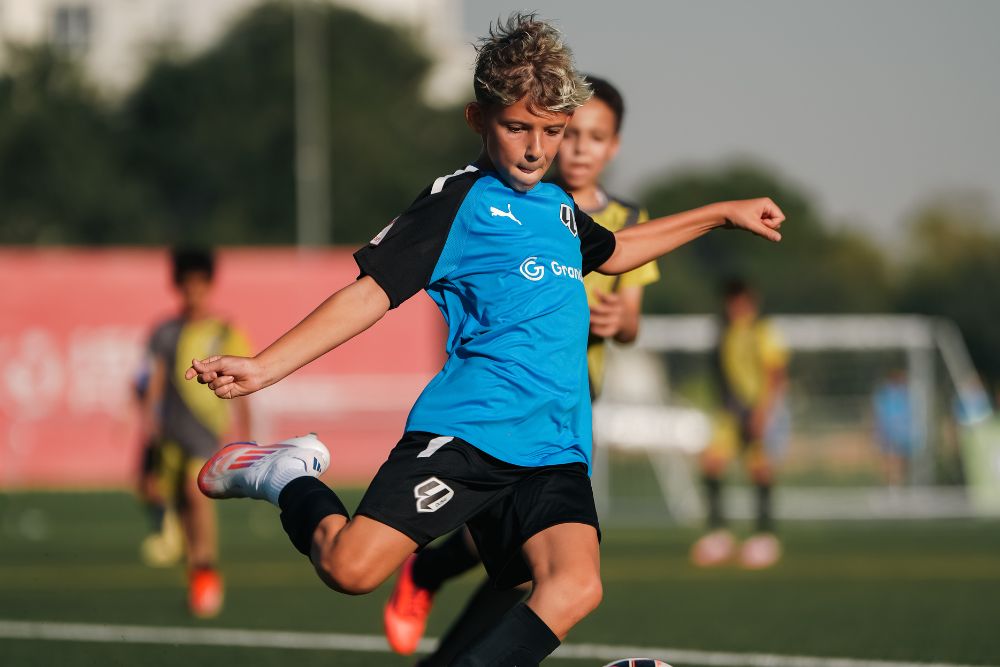 high performance football training center in dubai sports city at laliga academy dubai
